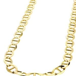 10K Solid Mariner Gold Chain For Sale – Men’s Gold Chain