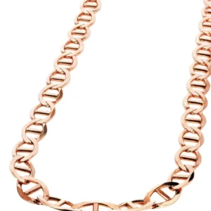 Buy 14K Rose Gold Solid Mariner Chain