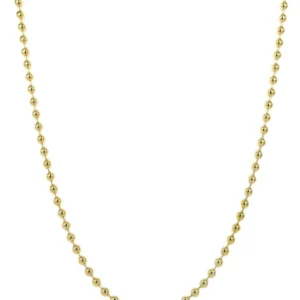 14K Gold Dog Tag Chain For Sale