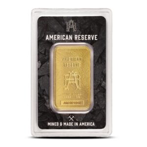 Buy 1 oz American Reserve Gold Bar (New w/ Assay)