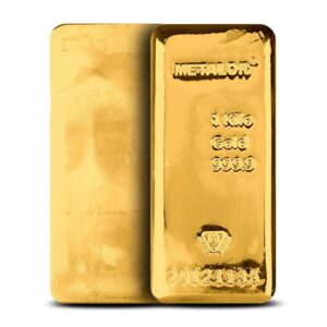 1 Kilo Metalor Gold Bar For Sale (New)