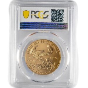 1 oz Burnished American Gold Eagle Coin SP69 (Random Year, Varied Label, PCGS or NGC)