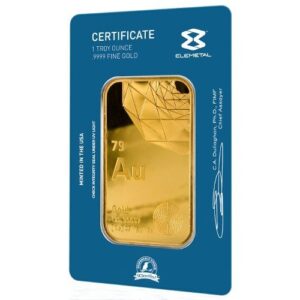 Buy 1 oz Elemetal Gold Bar (New w/ Assay)