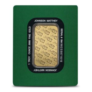 Buy 1 oz Johnson Matthey Gold Bar (New)