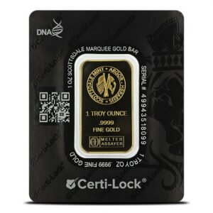 Buy 1 oz Scottsdale Marquee Gold Bar (w/ Assay)