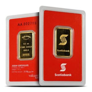 1/2 oz Scotiabank Gold Bar For Sale (Secondary Market)