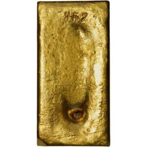 136.3 oz SS Central America Kellogg and Humbert Assayers Gold Bar