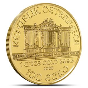 2003 1 oz Austrian Gold Philharmonic Coin