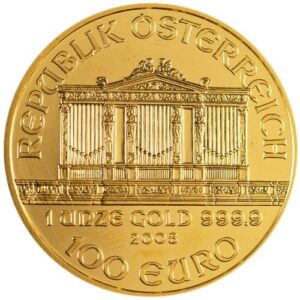 2008 1 oz Austrian Gold Philharmonic Coin