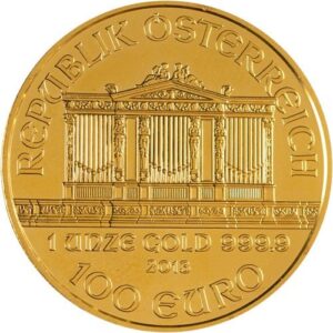 2013 1 oz Austrian Gold Philharmonic Coin