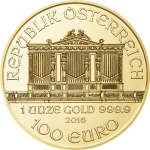 2016 1 oz Austrian Gold Philharmonic Coin (BU)