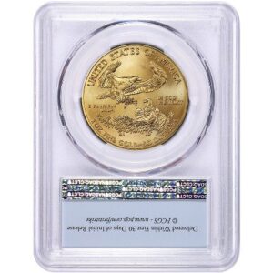 2019 1 oz American Gold Eagle Coin PCGS MS70 FS