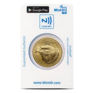 Buy 2021 1 oz American Gold Eagle Coin (MintID, AES-128 Encrypted, Type 2)