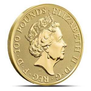 2022 1 oz British Gold Royal Arms Coin (BU)