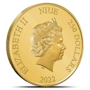 2022 1 oz Proof Niue Gold Classic Superhero Flash Coin