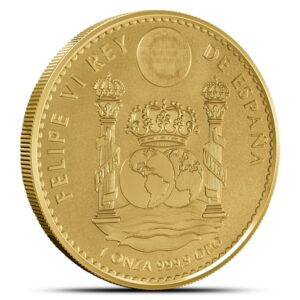 2022 1 oz Reverse Proof Royal Spanish Mint Bull Gold Coin