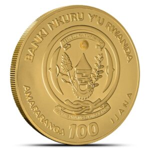 2024 1 oz Rwandan Leopard Gold Coin (BU)