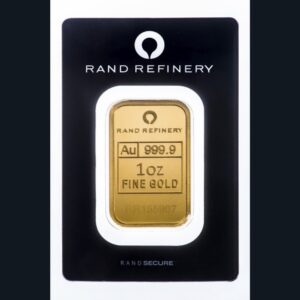 Buy 1 oz Rand Refinery Gold Bar (New w/ Black Assay)