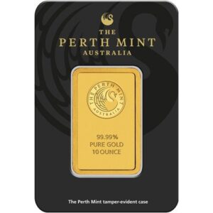 Buy 10 oz Perth Mint Gold Bar (New w/ Assay)