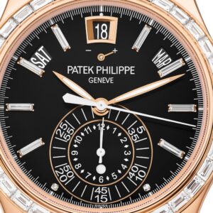 Buy Patek Philippe 5961R-010 Complications Chronograph Annual Calendar Rose Gold Diamond Set Blue Dial