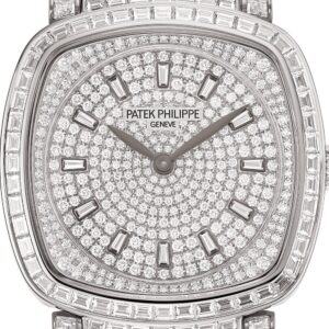 Buy Patek Philippe 7042/100G-001 Gondolo Ladies White Gold Diamond Set Dial