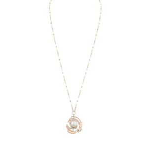 Buy Chaumet Labyrinthe Necklace – Rose gold, mother-of-pearl, pearls, diamonds