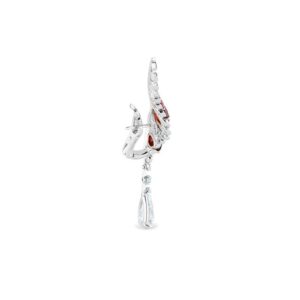 Buy Chaumet Escales Earrings – White and rose gold, diamonds, red spinels