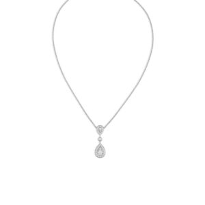 Joséphine Aigrette Impériale transformable necklace – White gold, diamonds