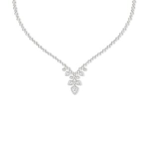 Souveraine de Chaumet transformable necklace – White gold, sapphire, diamonds