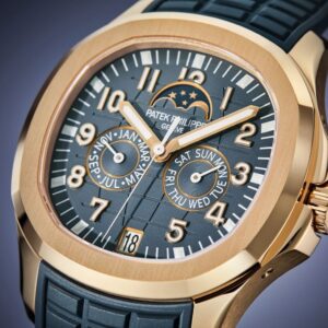 Buy Patek Philippe 5261R-001 Aquanaut Luce Annual Calendar Rose Gold Blue-Gray