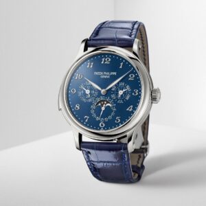 Buy Patek Philippe 5374G-001 Grand Complications Minute Repeater Perpetual Calendar White Gold Blue Enamel Dial