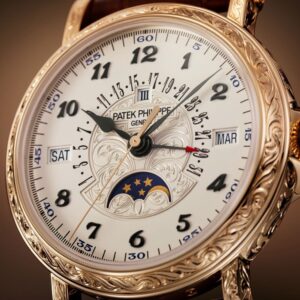 Buy Patek Philippe 5160/500R-001 Grand Complications Retrograde Perpetual Calendar Rare Handcrafts Rose Gold Silver Dial