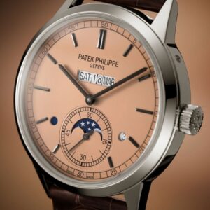 Buy Patek Philippe 5236P-010 Grand Complications In-Line Perpetual Calendar Platinum Salmon Dial