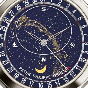 Buy Patek Philippe 6102P-001 Grand Complications Celestial Moon Age Platinum Blue Sky Chart Dial