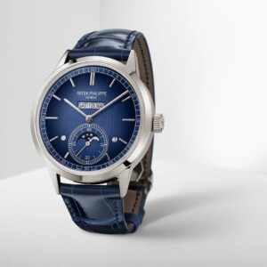 Buy Patek Philippe 5236P-001 Grand Complications In-Line Perpetual Calendar Platinum Blue Dial 41.3mm